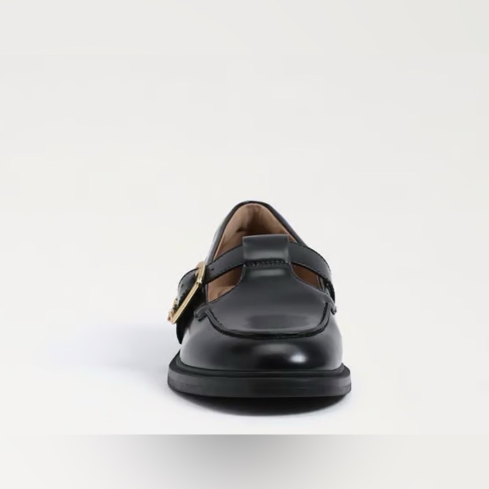 Sam Edelman Elaina Mary Jane Loafers Black - Picture 3 of 5